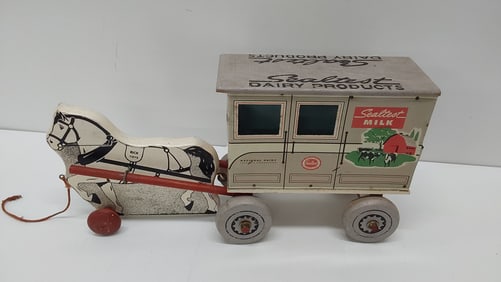 Sealtest milk wagon toy