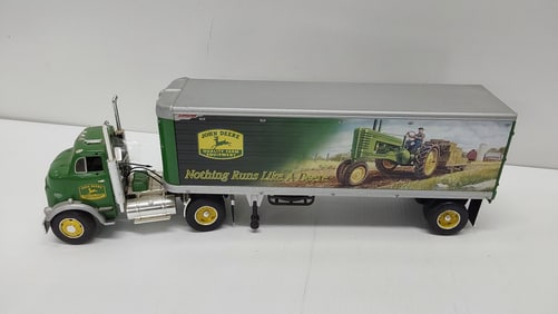 toy truck and trailer