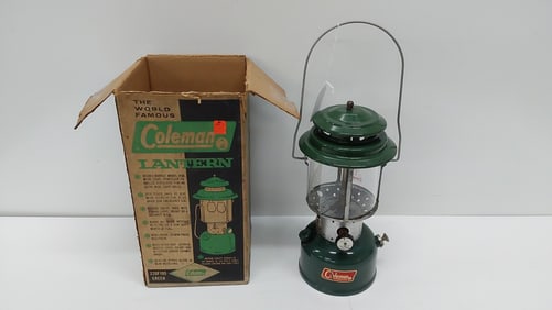 1965 Coleman lantern with box