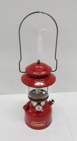 1966 red Coleman lantern