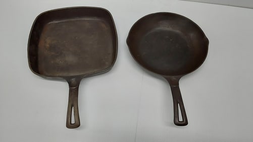 (2) Wagner skillets