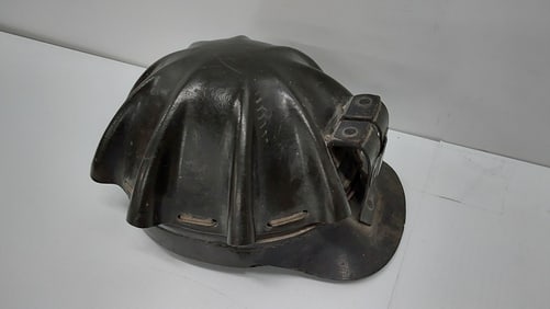 miner's turtle shell helmet