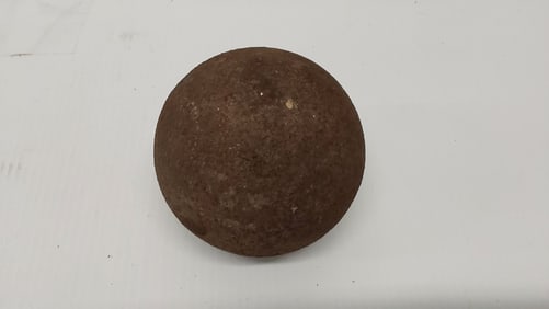 cast iron cannon ball