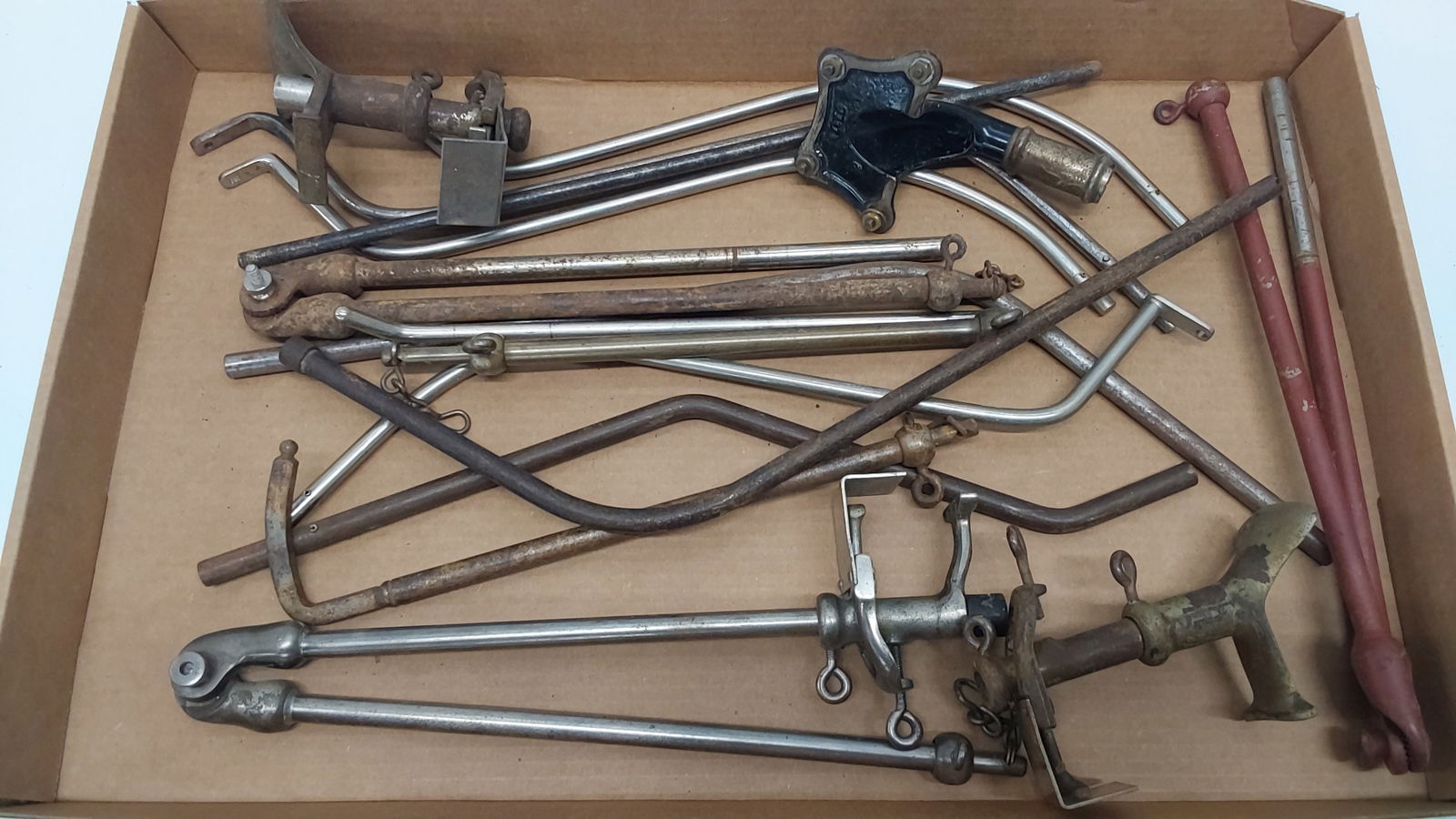 flat of phonograph parts (1 of 1)