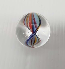 Large vintage 2" swirl marble