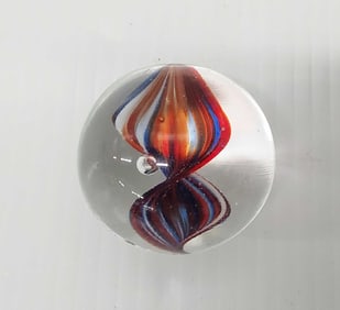 Large vintage 2" swirl marble