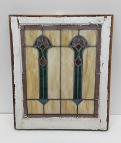 stained glass window