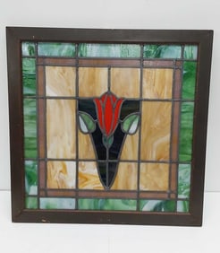 stained glass window