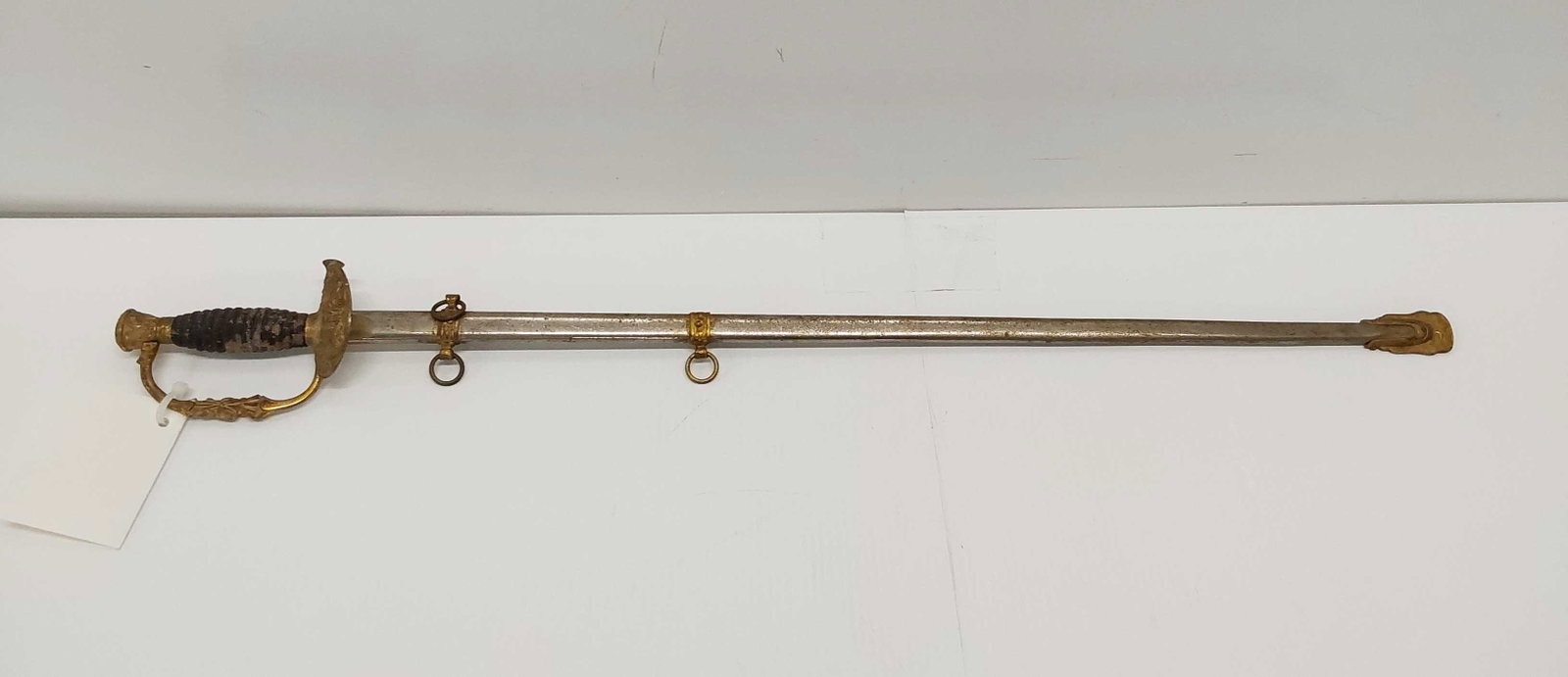 1800s dress sword: W.H. Horstmann Co. Philadelphia Slight rusting overall.