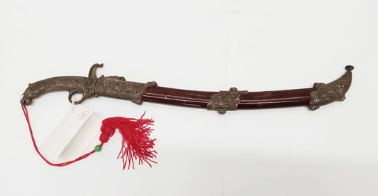 decorative sword and scabbard