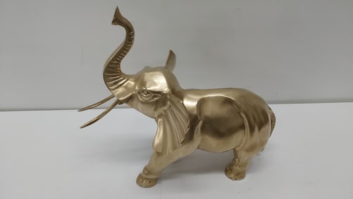 brass elephant