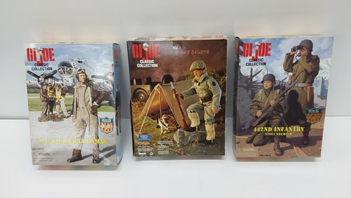 (3) GI Joe Classic Collections