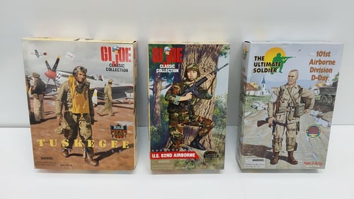 (3) GI Joe Classic Collections