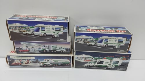 (5) Hess vehicles