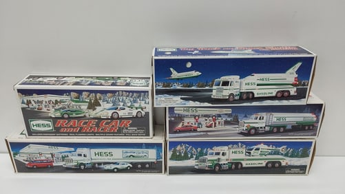 (5) Hess car and trucks