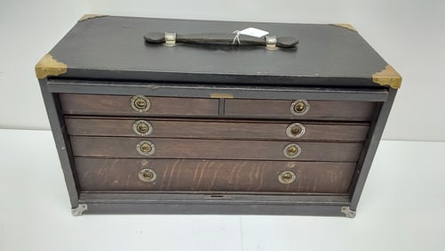 vintage machinist / watchermaker tool chest