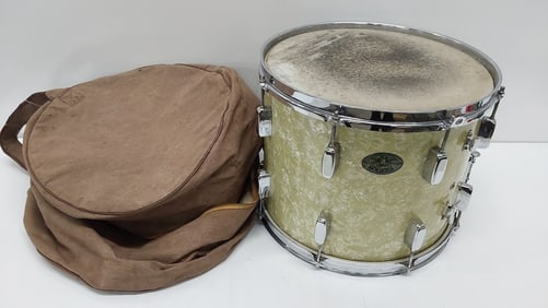 1960s Rogers Pearlord wrap snare drum