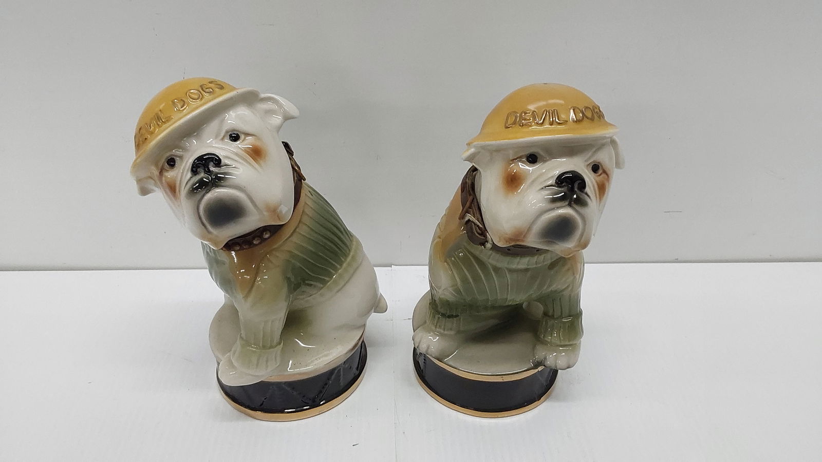 (2) Devil Dog Marine decanters (1 of 1)