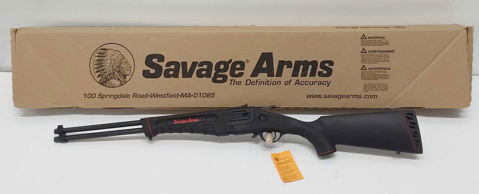 Savage model 42 .22 over/under 410ga New in box: SN: H638838 WILL SHIP TO VALID FFL HOLDER ONLY.