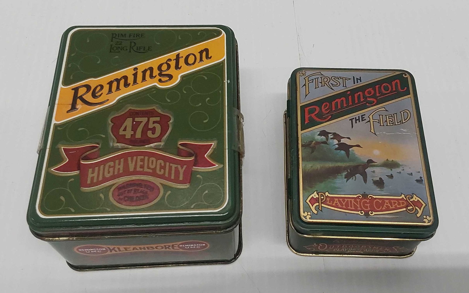 (2) Remington tins: Approximately 600 rounds of .22cal