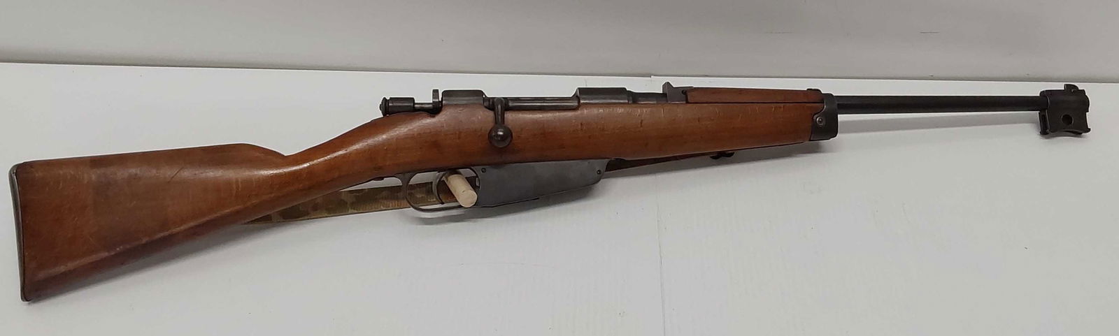 Carcano M91 6.5MM carbine BA rifle: made in Italy, with sling, no bayonet SN: SS10701 WILL SHIP TO VALID FFL HOLDER ONLY.