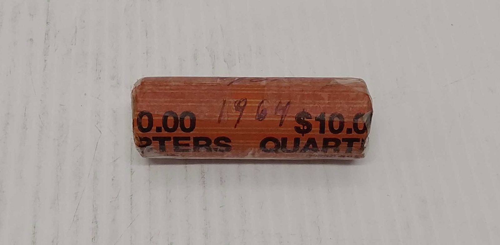 roll of Washington silver quarters: $10.00 face, 90%