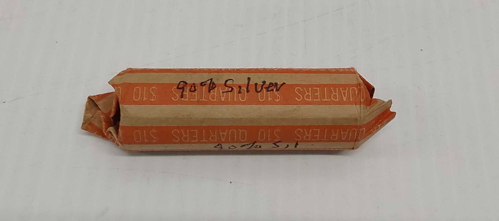 (1) roll of silver Washington quarters: $10.00 face, 90%