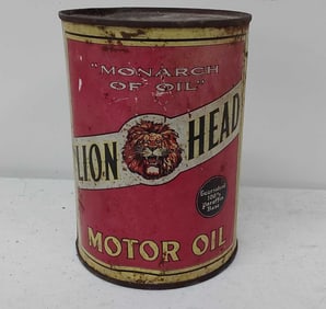 Lion Head Motor Oil 1 QT can