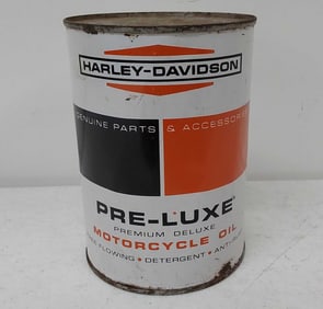 1 QT Harley Davidson Motorcycle Oil can