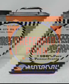 2 GAL Preferred Penn Motor Oil can