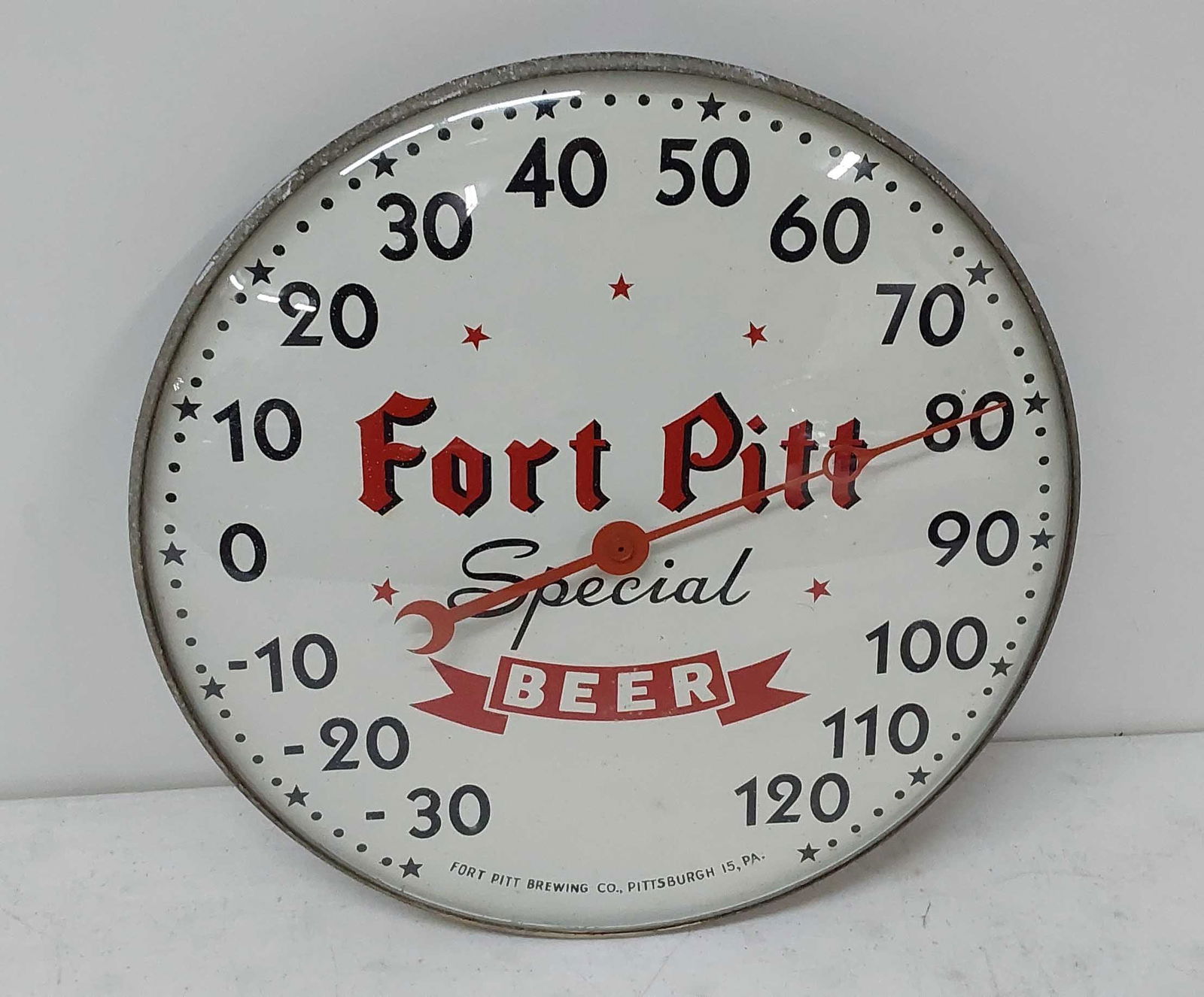 Fort Pitt Beer thermometer (1 of 2)