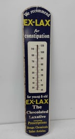Ex-Lax tin thermometer