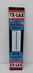 Ex-Lax porcelain thermometer