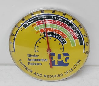 PPG Ditzler Automotive Finishes thermometer