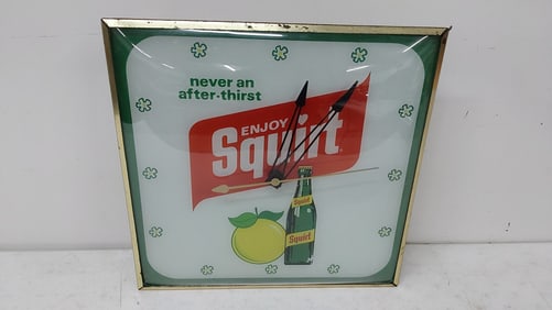 Squirt light up PAM clock