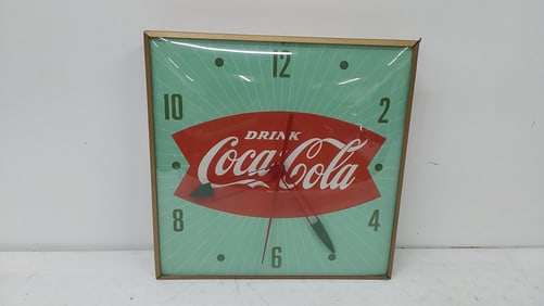 Coca-Cola clock