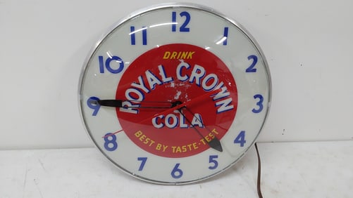 Royal Crown Cola clock