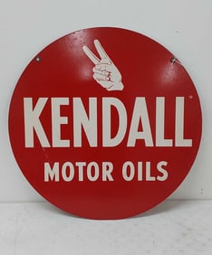 Kendall Motor Oil DST sign