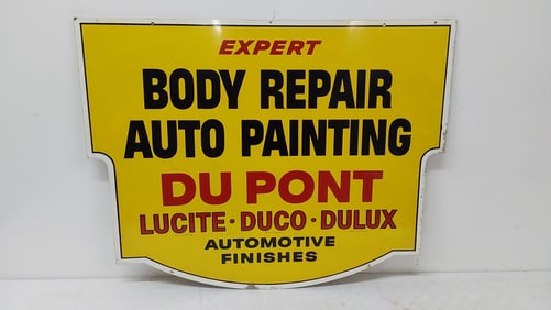 Dupont Body Repair Auto Painting DST sign