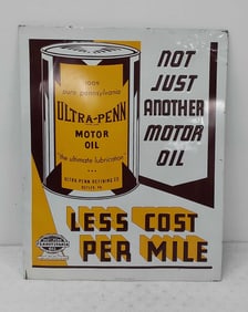 Ultra-Penn Motor Oil SST sign