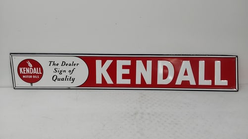 1951 Kendall Motor Oil SST sign