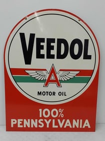 Veedol Motor Oil DST sign