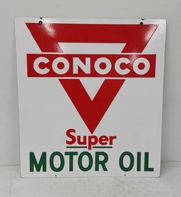 Conoco Super Motor Oil DSP sign