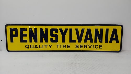 Pennsylvania Quality Tire Service SST sign