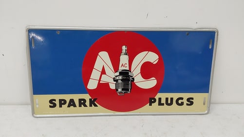 AC Spark Plugs sign
