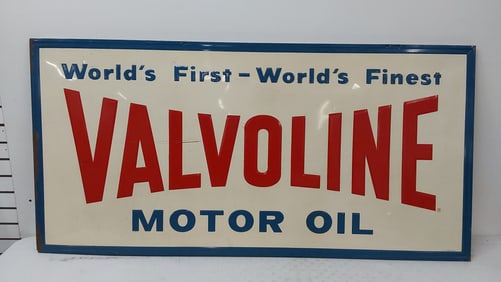 1967 Valvoline Motor Oil SST sign