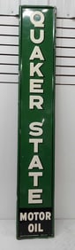 1959 Quaker State vertical SST sign