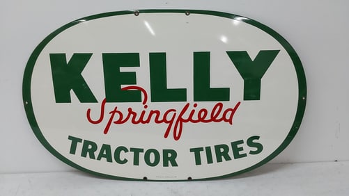 1955 Kelly Springfield Tractor Tires SST sign