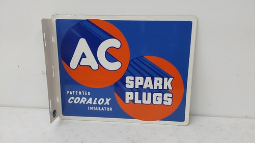 AC Spark Plugs Coralox Insulator DST flange sign