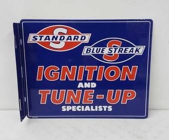 Standard Blue Streak Ignition, Tune Up DST sign